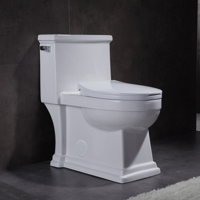Van het Toilet Moderne Asme A112.19.2 van Siphonic van de toiletbadkamers het Ééndelige Toilet Seat