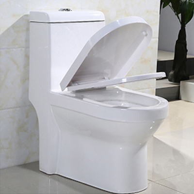 Wit 1 Ééndelige Dubbele Gelijke het Toilets Val 300mm van de Comforthoogte“ Ruwe bewerking 10 binnen