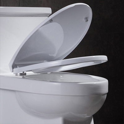 Erfenis het Amerikaanse Standaardéén stuk Verlengde Toilet Zachte Sluiten Seat 29in