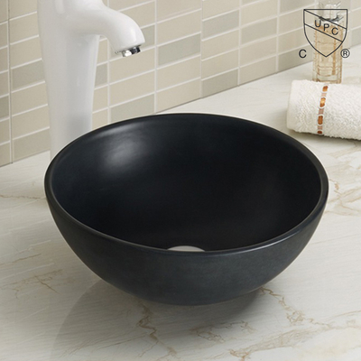 Geschilderd Matt Color Vanity Bathroom Top zet Bassinlaboratorium om Ceramische Gootsteen op