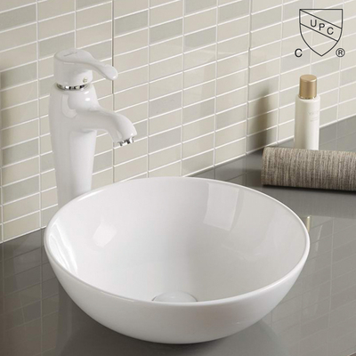 Geschilderd Matt Color Vanity Bathroom Top zet Bassinlaboratorium om Ceramische Gootsteen op