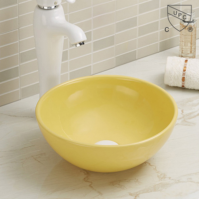 Geschilderd Matt Color Vanity Bathroom Top zet Bassinlaboratorium om Ceramische Gootsteen op