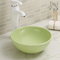 De geschilderde Matt Color New Vanity Bathroom-Bovenkant zet Bassinlaboratorium om Ceramische Gootsteen op