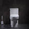 Modern Één stuk Begrenst Toilet om Hoogte van het zetel de Witte Verlengde Comfort