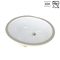 De witte Moderne Ovale Ceramische 15 Duim van Ada Bathroom Sinks Undermount Trough