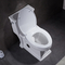 Één stuk Verlengd Begrenst Toilet 1,6 het Spoelen van Gpf Siphonic Toiletwit