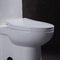 Verlengd Ééndelig Toilet 10 van Siphonic Ruw in Lekbewijs het Zachte Sluiten