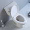 Verlengde Compacte Ada Toilet 19 Duim de Krachtige van de Stempelsifon Standaardhoogte