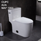 1 van het de Hoogtetoilet van het stuk Compacte Verlengde Comfort Geïntegreerde WC van de de Ladenkastsifon