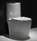 De lage Ladenkast van het Profieléén stuk Verlengde Toilet verglaasde volledig Sifon Jet Flush